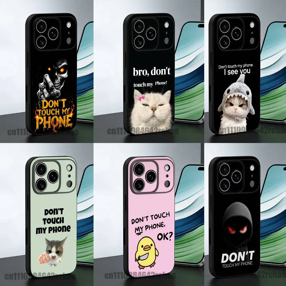 For Dont Touch My Phone Cat Phone Case iPhone 15,16,17,13,14,11,12,Pro,Max,Plus,E,Air,Mini Silicone Shell
For Dont Touch My Phone Cat Phone Case iPhone 15,16,17,13,14,11,12,Pro,Max,Plus,E,Air,Mini Silicone Shell