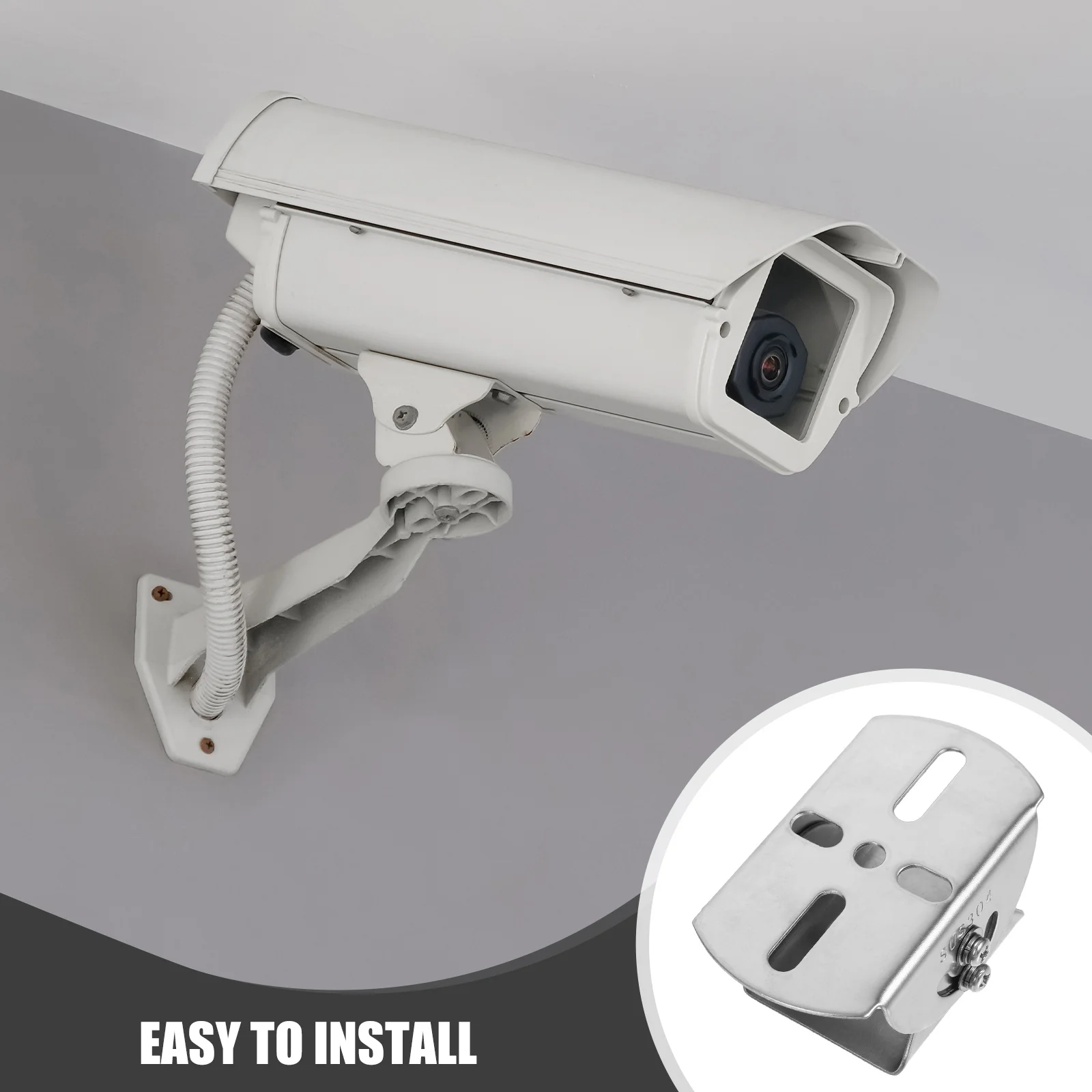 1Pcs Duckbill Joint Bracket Stainless Steel Security Camera Support Head Adjustable 360 Degree Monitor Stand for Home Use
1Pcs Duckbill Joint Bracket Stainless Steel Security Camera Support Head Adjustable 360 Degree Monitor Stand for Home Use