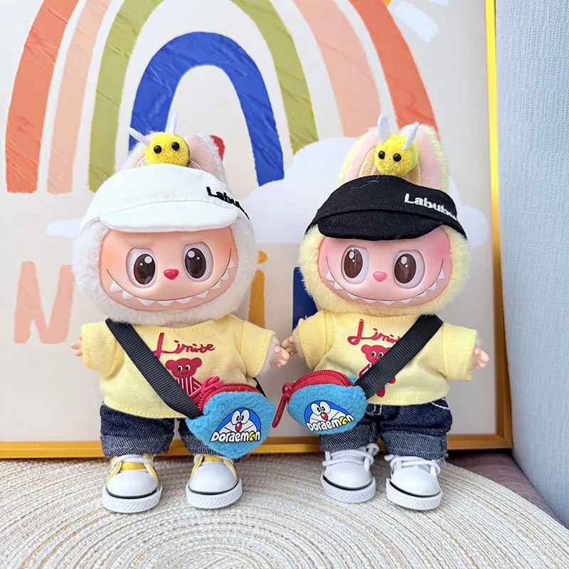 Cute Mini Plush Doll Outfit Accessories Fashion Dress Hat Shoes Suit for Korea Kpop Exo Labubu Idol Dolls Clothing Gift
Cute Mini Plush Doll Outfit Accessories Fashion Dress Hat Shoes Suit for Korea Kpop Exo Labubu Idol Dolls Clothing Gift