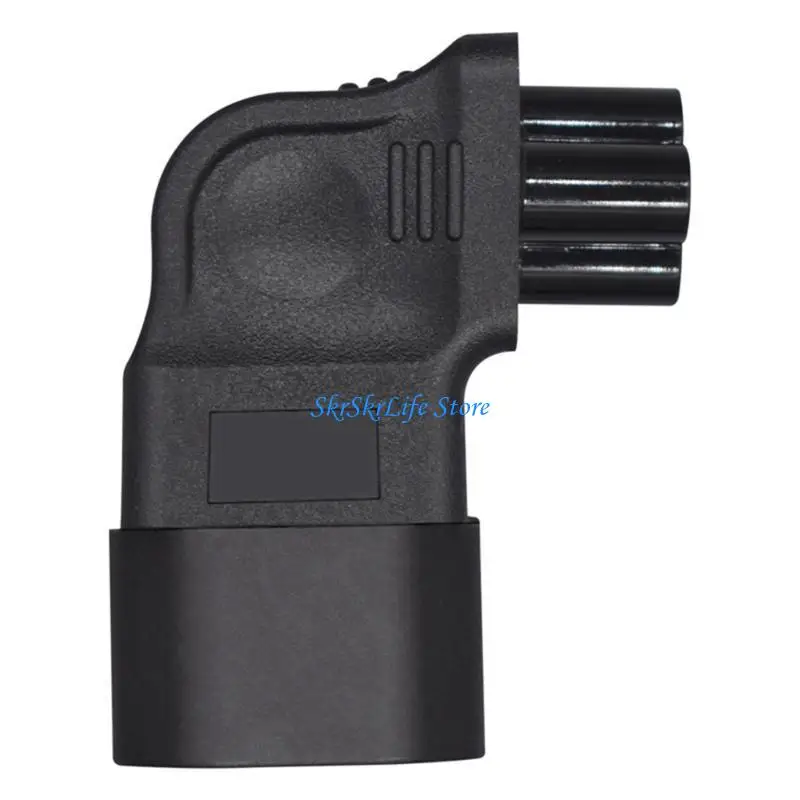 E65E IEC320 C14 to C5 Power Conversion Plug, L-Shaped Plum Blossom Male to C5 Female Right Bending Adapter
E65E IEC320 C14 to C5 Power Conversion Plug, L-Shaped Plum Blossom Male to C5 Female Right Bending Adapter