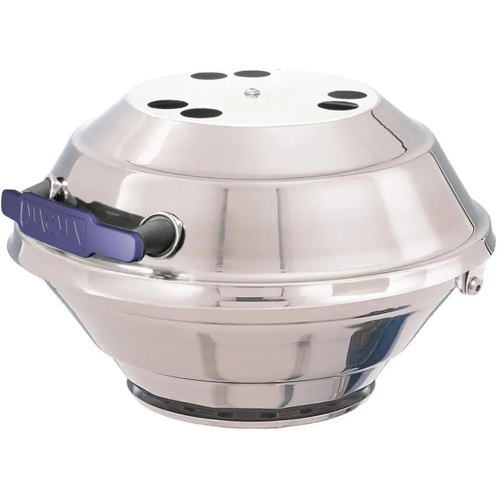 A10205 Marine Kettle Portable Gas Grill Stainless Steel BBQ for Boats WindResistant Design, Safe Propane Connection, Stay Cool
A10205 Marine Kettle Portable Gas Grill Stainless Steel BBQ for Boats WindResistant Design, Safe Propane Connection, Stay Cool