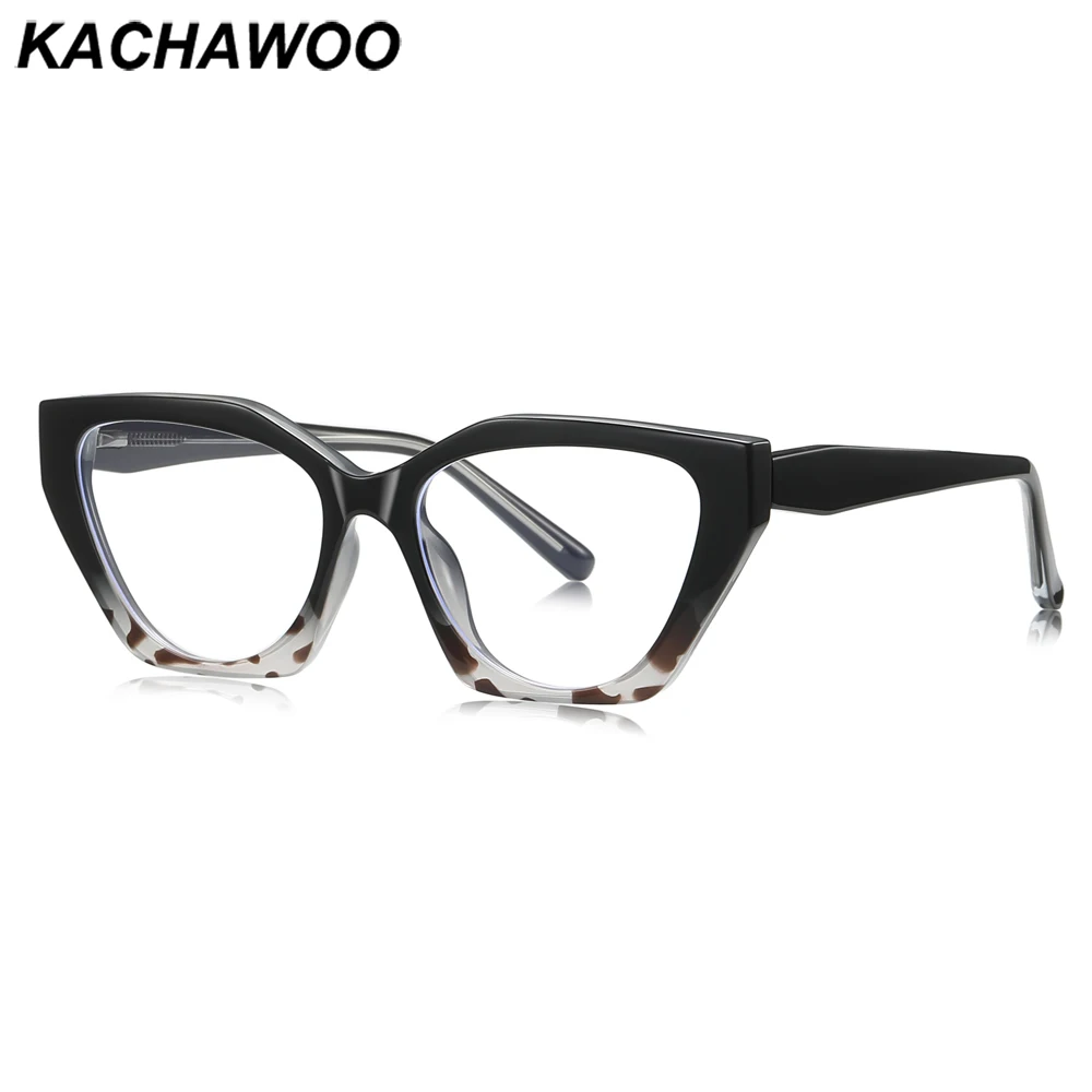 Kachawoo female blue light blocking glasses TR90 cat eye ladies fashion glasses frame for women trendy decoration black pattern
Kachawoo female blue light blocking glasses TR90 cat eye ladies fashion glasses frame for women trendy decoration black pattern