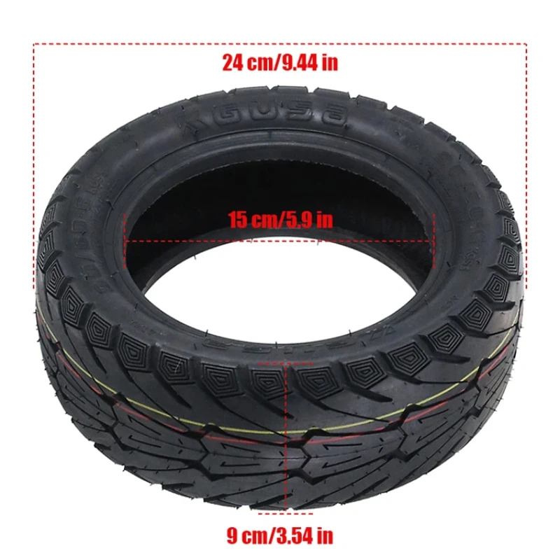 90/60-6 Road Vacuum Tire 11 Inch Thickened Tubeless Tyre Anti Slip Wear Resistant for Electric Scooter Urban Street Replacement
90/60-6 Road Vacuum Tire 11 Inch Thickened Tubeless Tyre Anti Slip Wear Resistant for Electric Scooter Urban Street Replacement