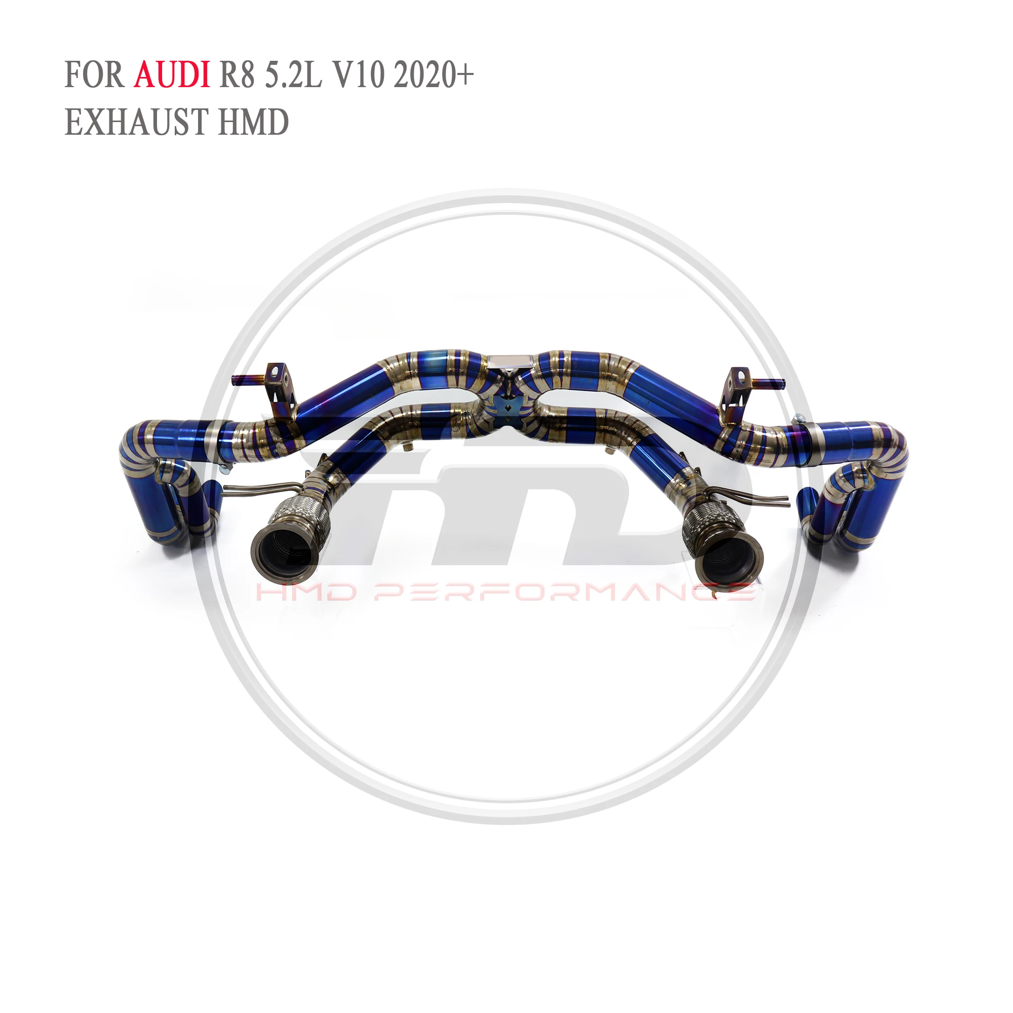 HMD Titanium Exhaust System Performance Catback for Audi R8 5.2L V10 2020+ with OPF Dual Outlet Muffler with OPF
HMD Titanium Exhaust System Performance Catback for Audi R8 5.2L V10 2020+ with OPF Dual Outlet Muffler with OPF