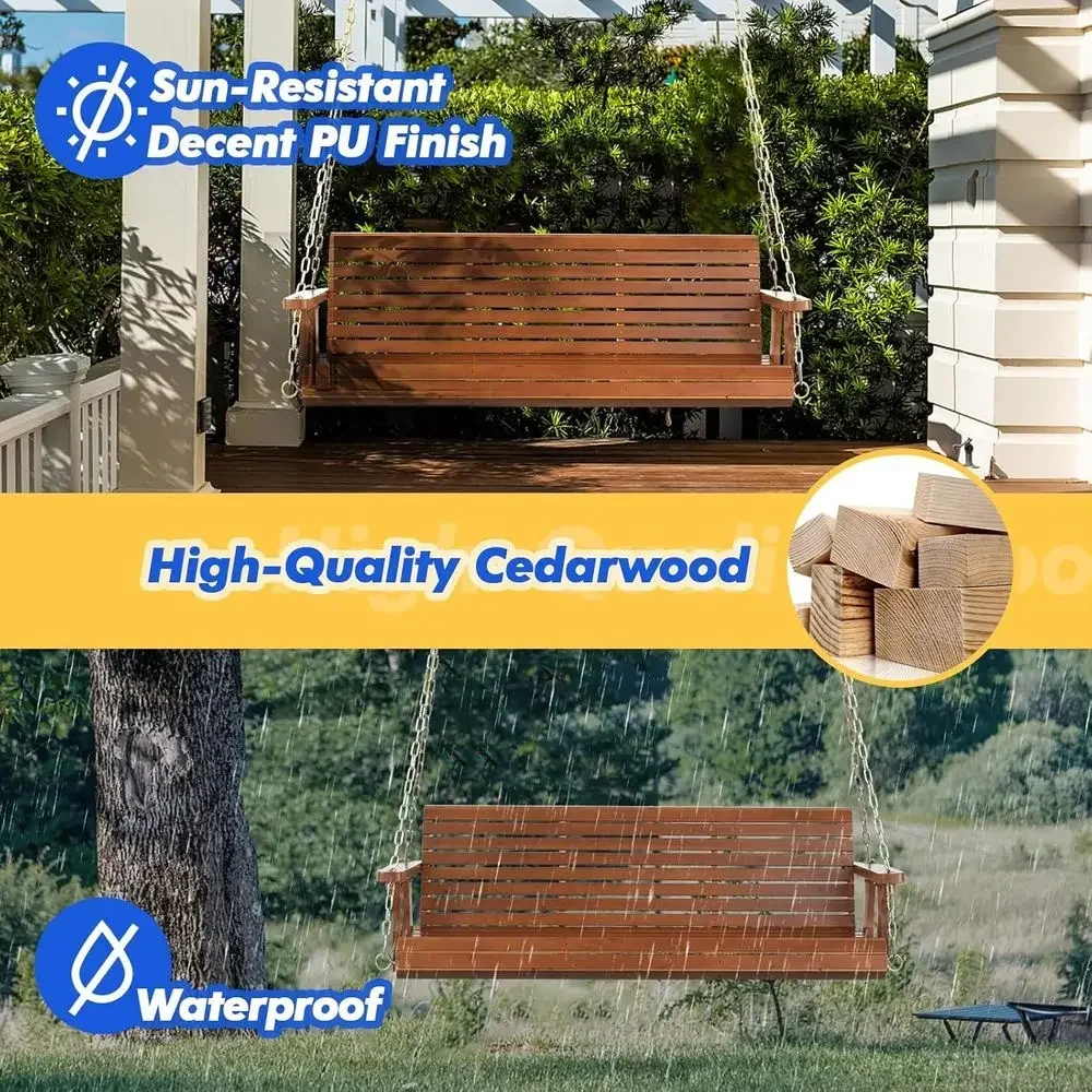 Activity Product5-Seat Outdoor Porch Swing, Durable 880 Lbs Capacity, Suitable For Patio And Garden, Brown
Activity Product5-Seat Outdoor Porch Swing, Durable 880 Lbs Capacity, Suitable For Patio And Garden, Brown