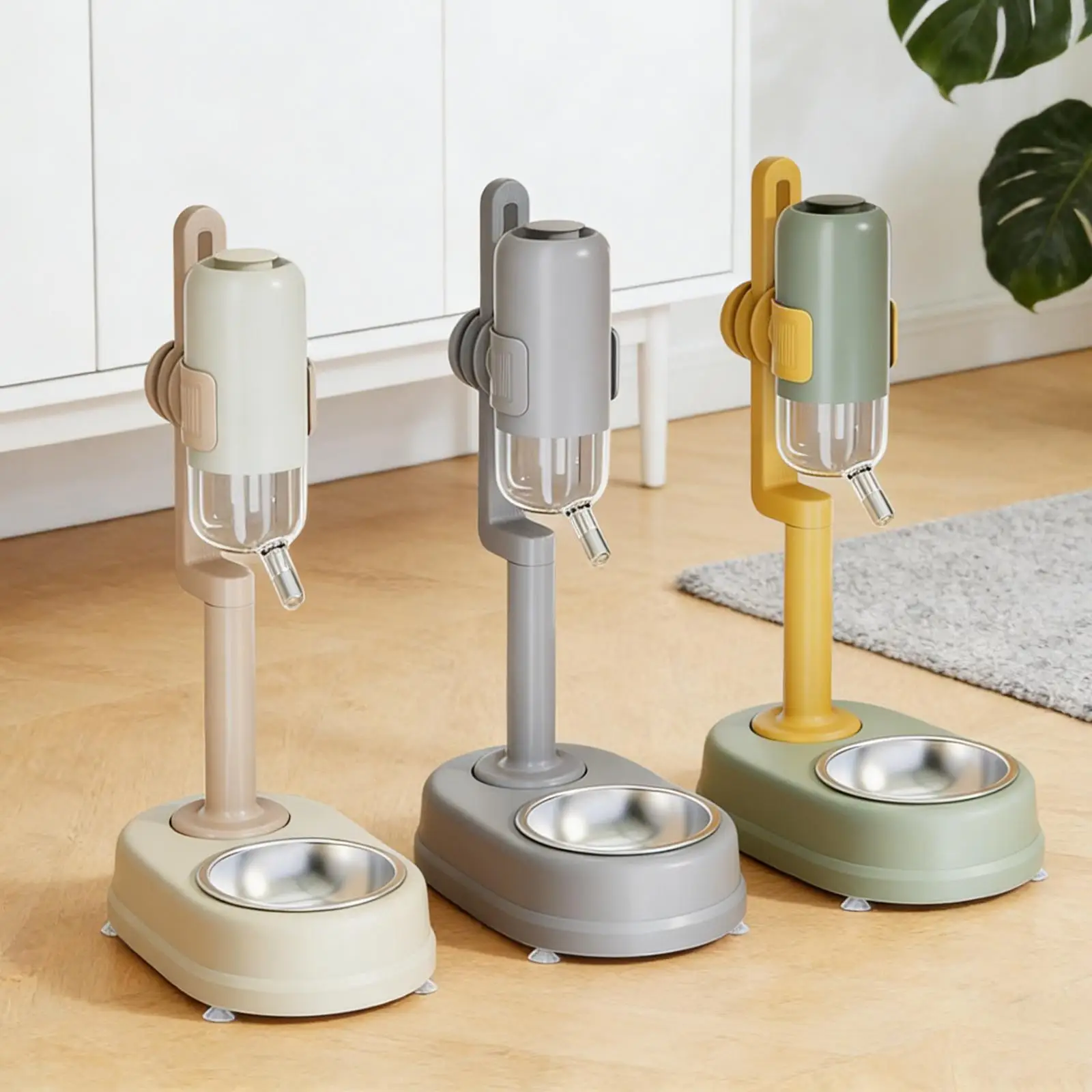 Pet Standing Water Dispenser, 2 in 1 Dog Bowl Automatic Food Feeder Pet Feeder Waterer for Ferrets, Small Animal Bunny Hamster
Pet Standing Water Dispenser, 2 in 1 Dog Bowl Automatic Food Feeder Pet Feeder Waterer for Ferrets, Small Animal Bunny Hamster