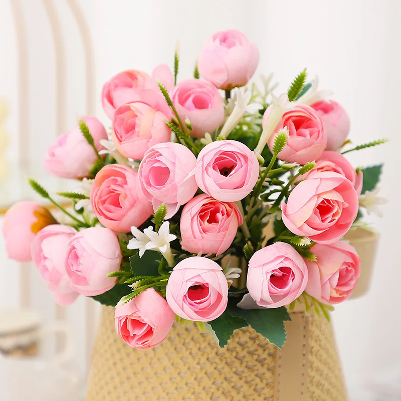 5Pcs Silk Bud Bouquet Artificial Flower Wedding Marriage Home Party Garden Simulation Fake Flower DIY Decoration
5Pcs Silk Bud Bouquet Artificial Flower Wedding Marriage Home Party Garden Simulation Fake Flower DIY Decoration