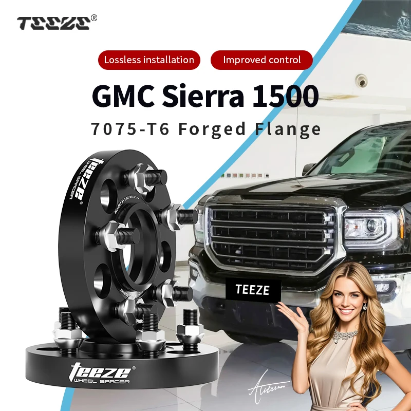 Teeze 2/4pcs 6x139.7 78.1mm M14x1.5 Hub Centric Black Forged wheel spacer For GMC Sierra 1500 Flange Plate25/30/35/38/50mm
Teeze 2/4pcs 6x139.7 78.1mm M14x1.5 Hub Centric Black Forged wheel spacer For GMC Sierra 1500 Flange Plate25/30/35/38/50mm