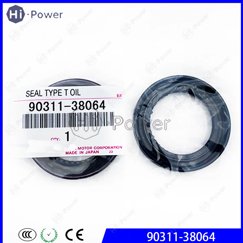 2pcs Auto Front Oil Pump Seal 90311-38064 For TOYOTA COROLLA CAMRY YARIS ECHO WISH 9031138064 car gearbox kit
2pcs Auto Front Oil Pump Seal 90311-38064 For TOYOTA COROLLA CAMRY YARIS ECHO WISH 9031138064 car gearbox kit
