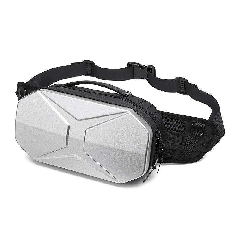 New Functional Messenger Bag Shoulder Bag PC Hard Shell Men's Sports Waist Bag Fashion Brand Waterproof Men's Chest Bag
New Functional Messenger Bag Shoulder Bag PC Hard Shell Men's Sports Waist Bag Fashion Brand Waterproof Men's Chest Bag