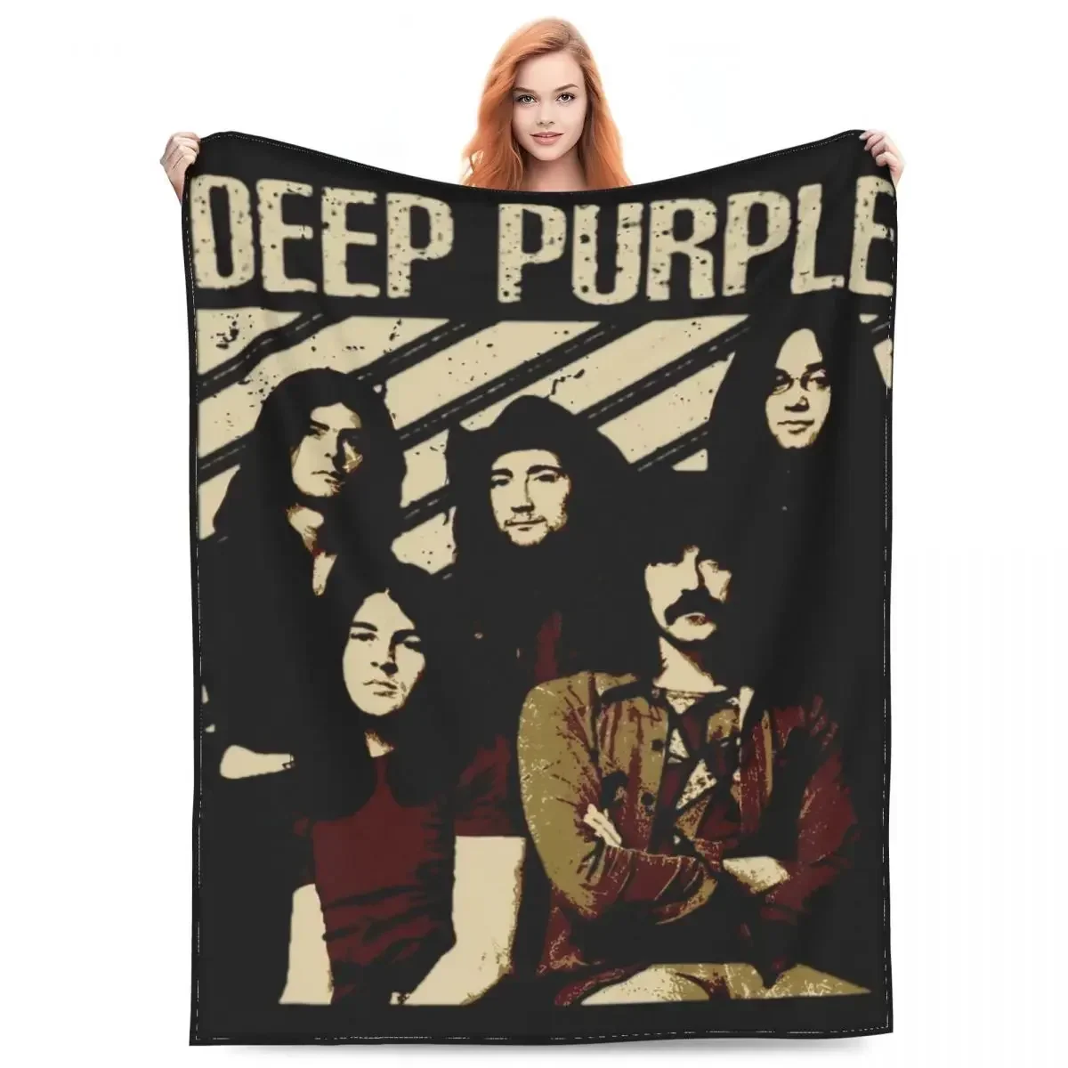 Multifunction Deep Purple Rock Band Blanket Merch Bed Decorative Heavy Metal Blanket Throw Ultra-Soft Velvet for Office
Multifunction Deep Purple Rock Band Blanket Merch Bed Decorative Heavy Metal Blanket Throw Ultra-Soft Velvet for Office