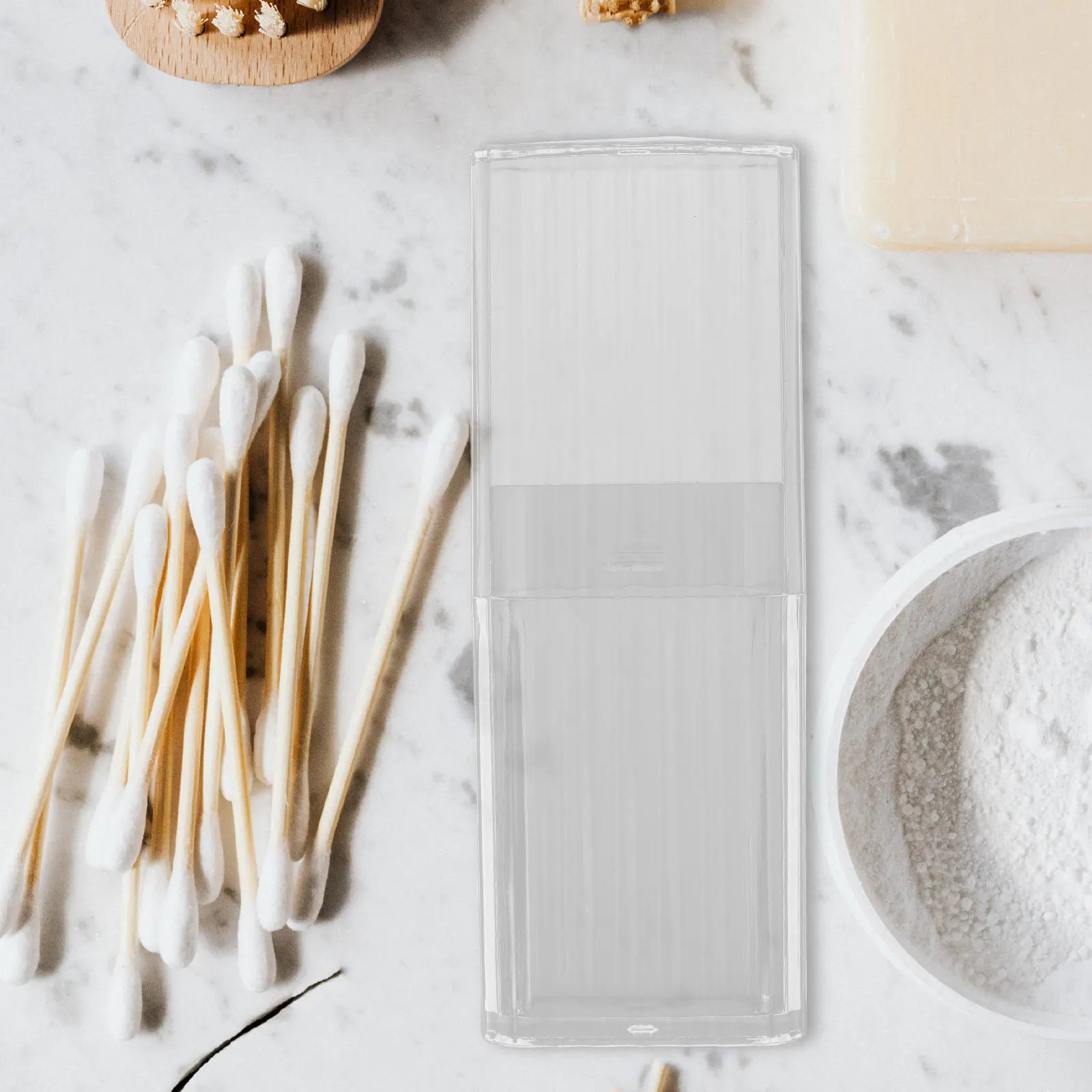 4Pcs Cotton Swab Holder Plastic Storage Box Portable Toothpick Container Small Organizer for Desktop Home Office Travel Use
4Pcs Cotton Swab Holder Plastic Storage Box Portable Toothpick Container Small Organizer for Desktop Home Office Travel Use