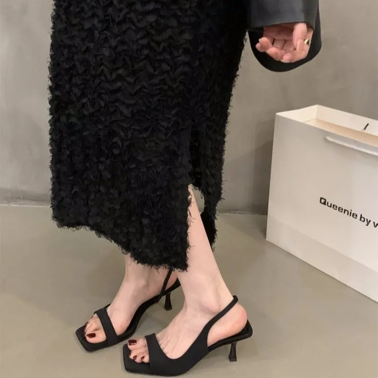 High-heeled Open-toed Sandals Fairy Shoes 2025 New Summer Temperament with Skirt Roman Shoes
High-heeled Open-toed Sandals Fairy Shoes 2025 New Summer Temperament with Skirt Roman Shoes