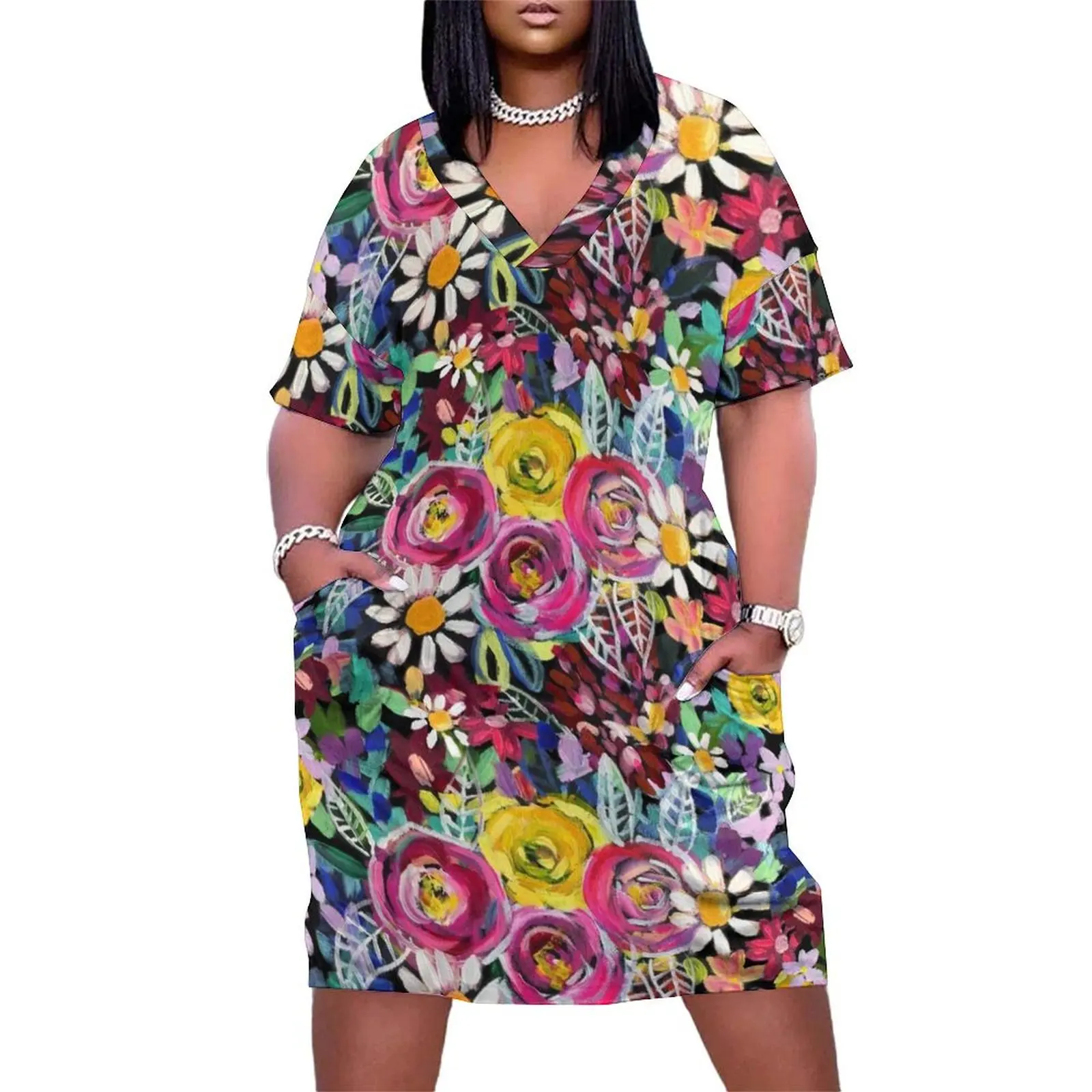 Summer in The Gardens Loose Pocket Dress luxury evening dress woman for wedding bandage dress women dresses
Summer in The Gardens Loose Pocket Dress luxury evening dress woman for wedding bandage dress women dresses