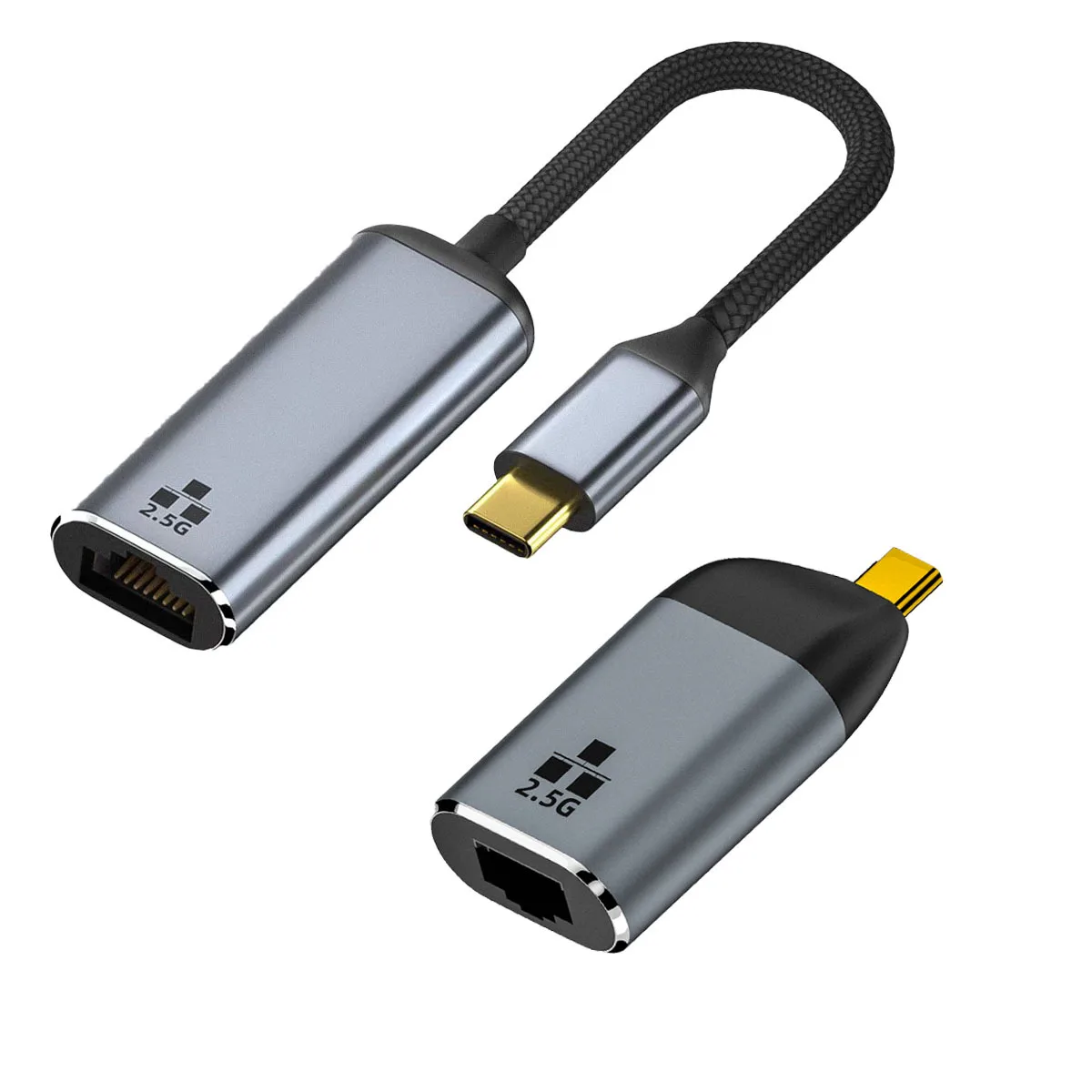 Plug-and-play 2500Mbps Type-C male to RJ45 network port connector, fully compatible all-series Type-C network adapter
Plug-and-play 2500Mbps Type-C male to RJ45 network port connector, fully compatible all-series Type-C network adapter