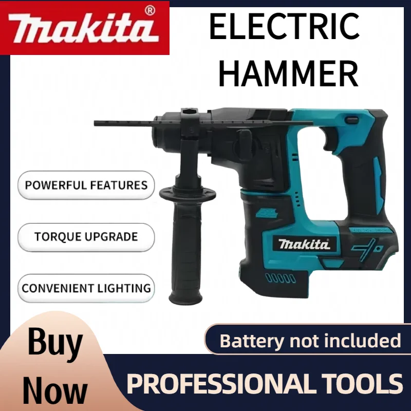 Оригинальный бесщеточный перфоратор Makita HR140D, аккумуляторный электрический молоток, беспроводные дрели Makita 18В/20В с литиевой батареей, электроинструменты
Оригинальный бесщеточный перфоратор Makita HR140D, аккумуляторный электрический молоток, беспроводные дрели Makita 18В/20В с литиевой батареей, электроинструменты