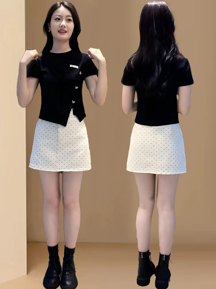 Slim Fit Pure Cotton ort Sve T-irt Women's Casual Sle Faionable Summer New Arrival Korean Version Regular Thines...
Slim Fit Pure Cotton ort Sve T-irt Women's Casual Sle Faionable Summer New Arrival Korean Version Regular Thines...