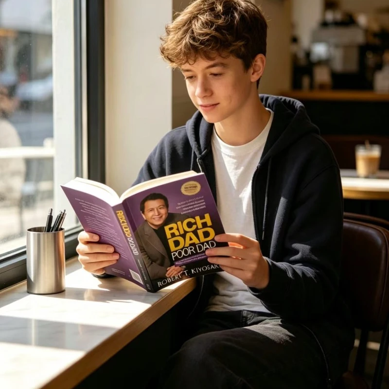 Rich Dad, Poor Dad, Financial Education, Money Investment, Self-help Business Books for Adults and Teenagers To Read.
Rich Dad, Poor Dad, Financial Education, Money Investment, Self-help Business Books for Adults and Teenagers To Read.