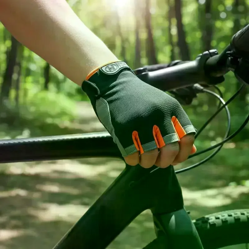 Half Finger Bicycle Gloves Anti Slip Shockproof Mesh Breathable for Outdoor Sports Cycling
Half Finger Bicycle Gloves Anti Slip Shockproof Mesh Breathable for Outdoor Sports Cycling