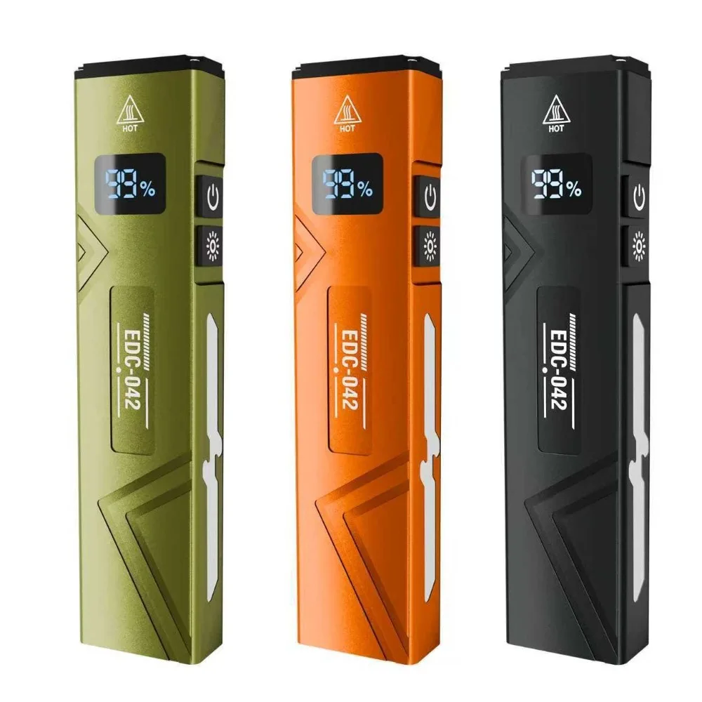 Portable EDC Flashlight UV Light Type-C charging Magnetic Work Light with Pen Clip LED Torch for Outdoor Daily Carry Emergency
Portable EDC Flashlight UV Light Type-C charging Magnetic Work Light with Pen Clip LED Torch for Outdoor Daily Carry Emergency