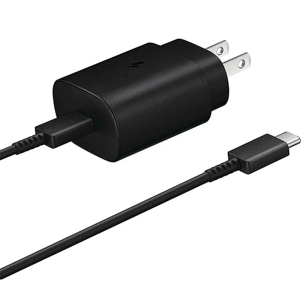 1PCS 25W Type USB-C Super Fast Wall Charger + 3FT Cable For Samsung Galaxy S20 S21 5G
1PCS 25W Type USB-C Super Fast Wall Charger + 3FT Cable For Samsung Galaxy S20 S21 5G
