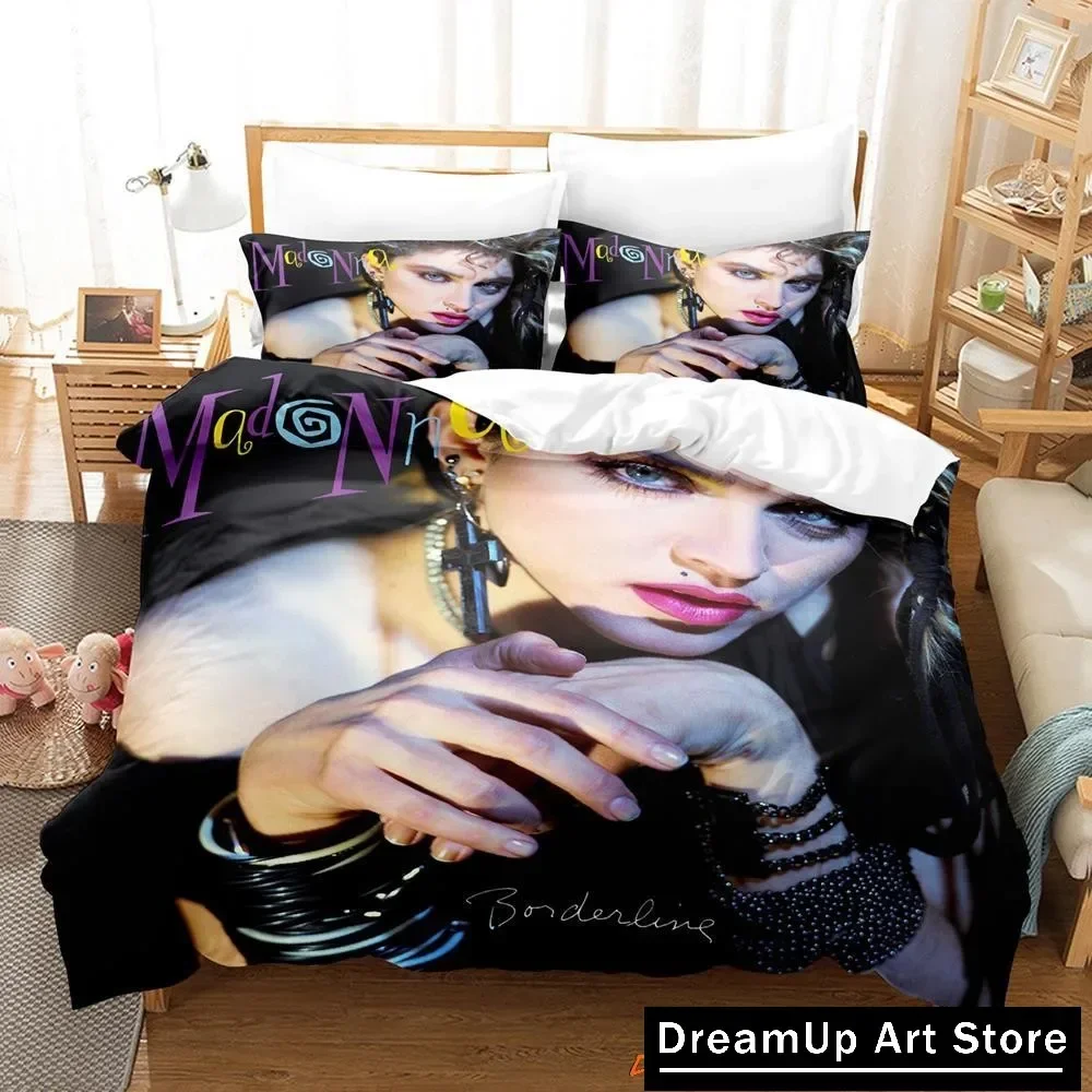 Singer Madonna Bedding Set Single Twin Full Queen King Size Bed Set Adult Kid Bedroom Duvetcover Sets 3D Print Bed Sheet Set
Singer Madonna Bedding Set Single Twin Full Queen King Size Bed Set Adult Kid Bedroom Duvetcover Sets 3D Print Bed Sheet Set