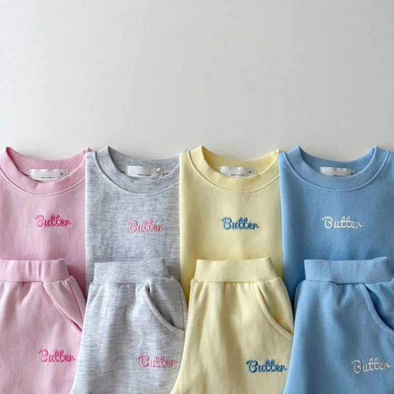 Baby Girls Boys Cotton Alphabet Embroidery Sweatshirt+Sweatpant Set School Kid 2PCS Tracksuit Children Outfit Jogging Suit 1-8Yr
Baby Girls Boys Cotton Alphabet Embroidery Sweatshirt+Sweatpant Set School Kid 2PCS Tracksuit Children Outfit Jogging Suit 1-8Yr