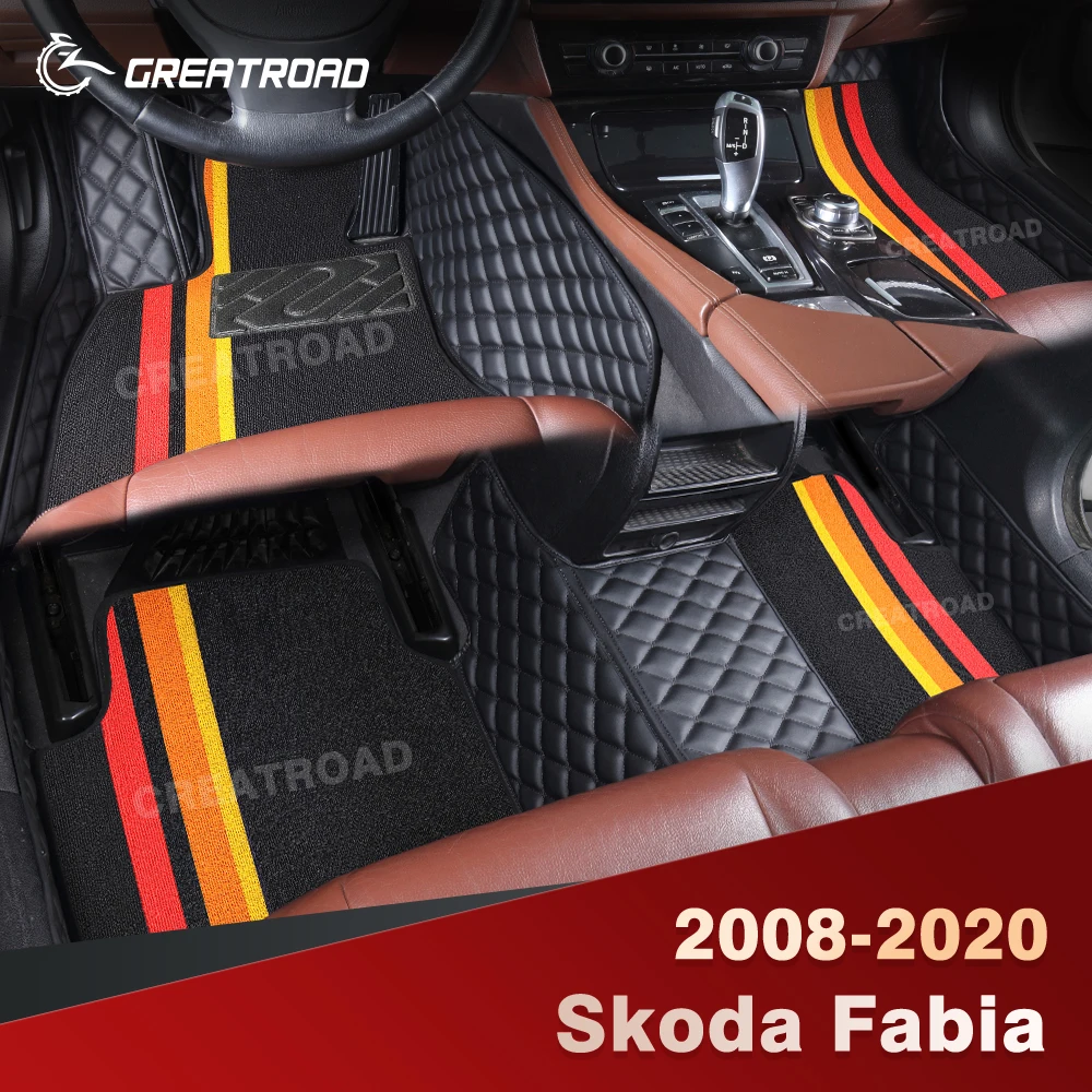 For Skoda Fabia 2008-2020 Double Layer Car Floor Mats Custom Auto Carpet Cover Interior Accessories
For Skoda Fabia 2008-2020 Double Layer Car Floor Mats Custom Auto Carpet Cover Interior Accessories