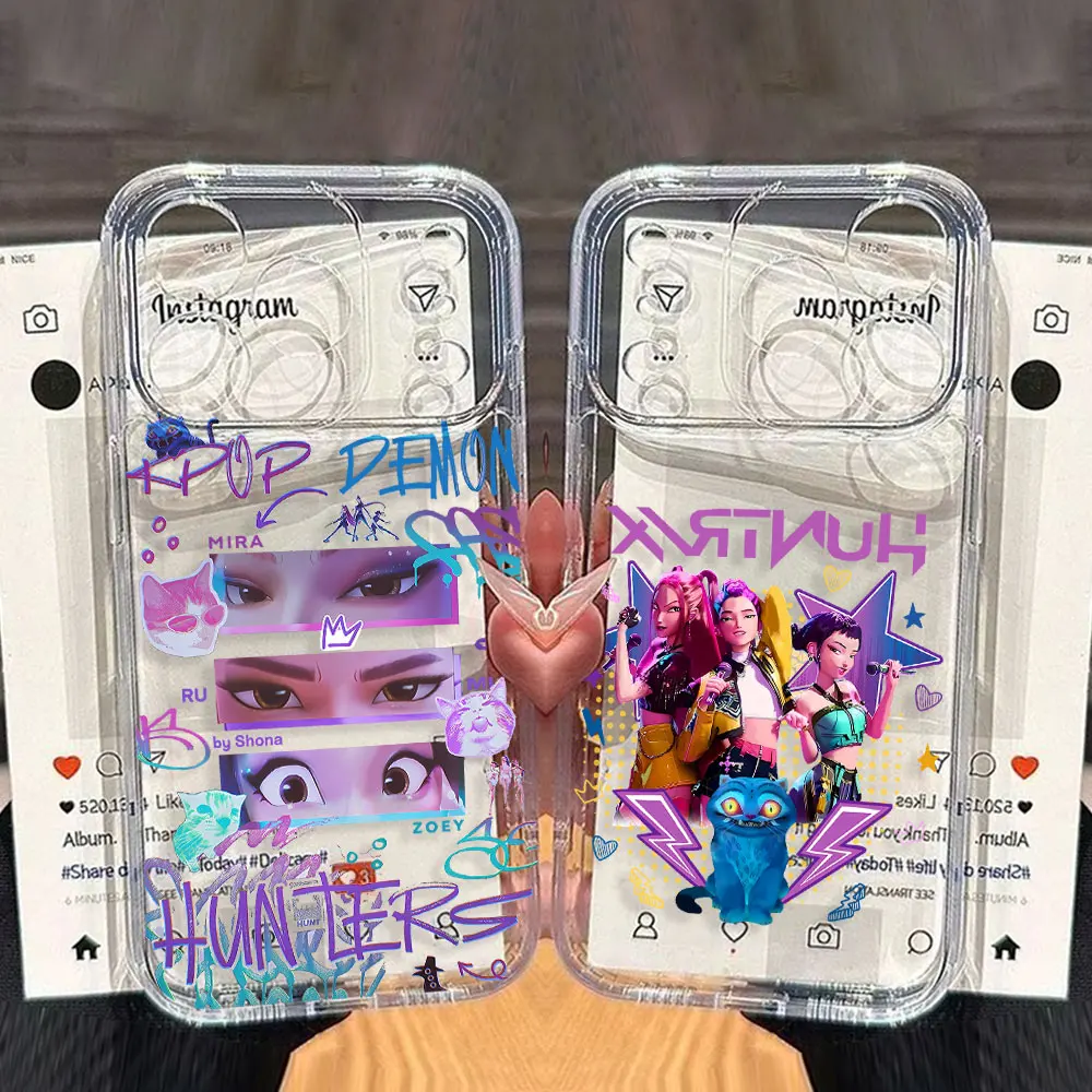 Fashion New Cute Demon Hunters Phone Case For Samsung S25 S24 S23 S22 S21 S20 FE Note20 Note10 Plus Ultra Lite 5G Clear Soft TPU
Fashion New Cute Demon Hunters Phone Case For Samsung S25 S24 S23 S22 S21 S20 FE Note20 Note10 Plus Ultra Lite 5G Clear Soft TPU