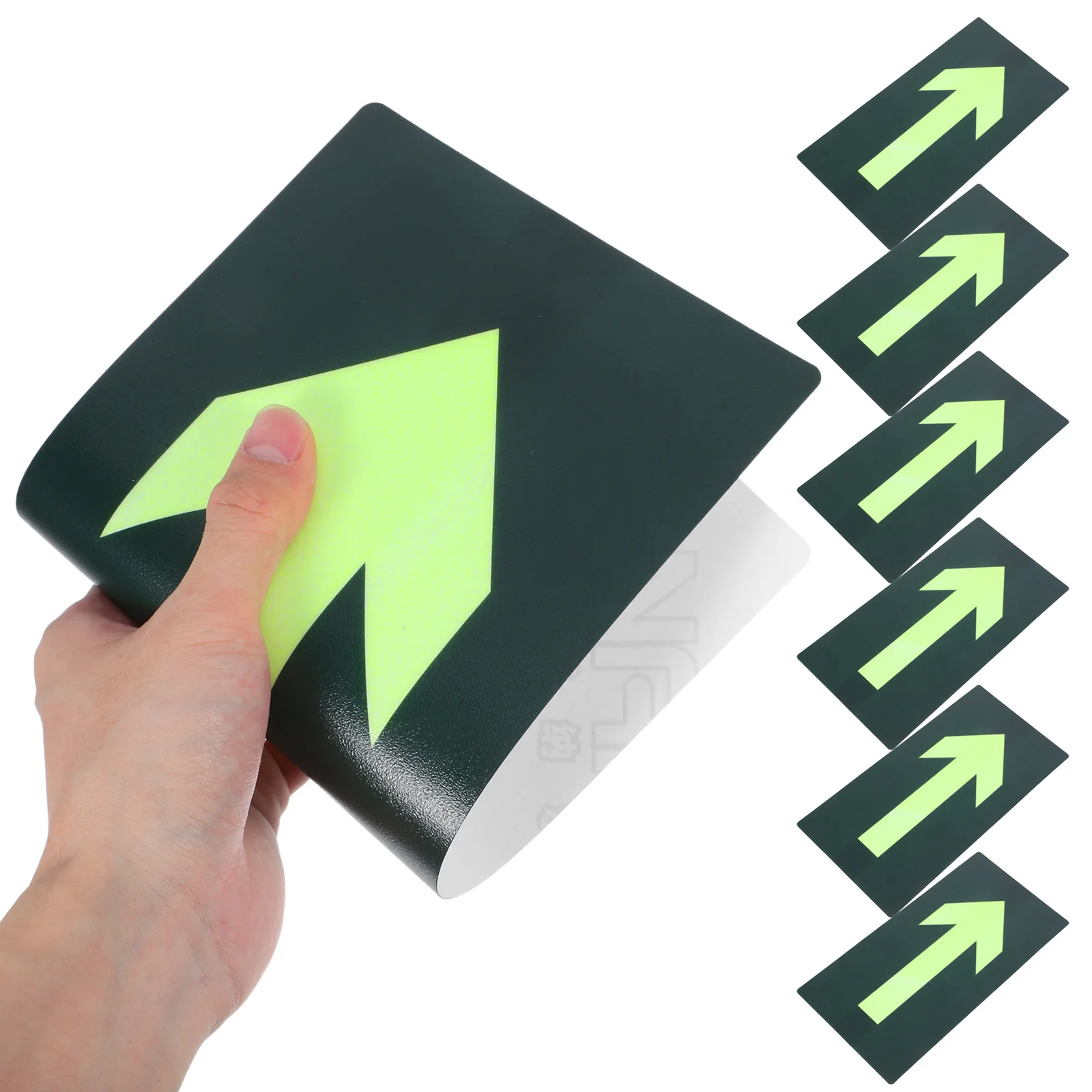 8Pcs Luminous Waterproof Exit Arrow Stickers Self Adhesive Night Glow Emergency Fire Evacuation Safety Signs for Public Areas
8Pcs Luminous Waterproof Exit Arrow Stickers Self Adhesive Night Glow Emergency Fire Evacuation Safety Signs for Public Areas