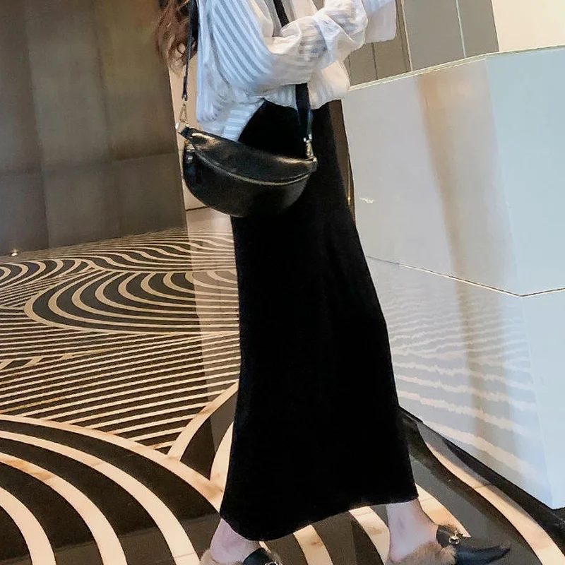 Юбки трапециевидной формы женские черные с разрезом в стиле ампир осень мягкие уютные ретро французские базовые Mujer элегантная уличная одежда Ulzzang новые женские
Юбки трапециевидной формы женские черные с разрезом в стиле ампир осень мягкие уютные ретро французские базовые Mujer элегантная уличная одежда Ulzzang новые женские