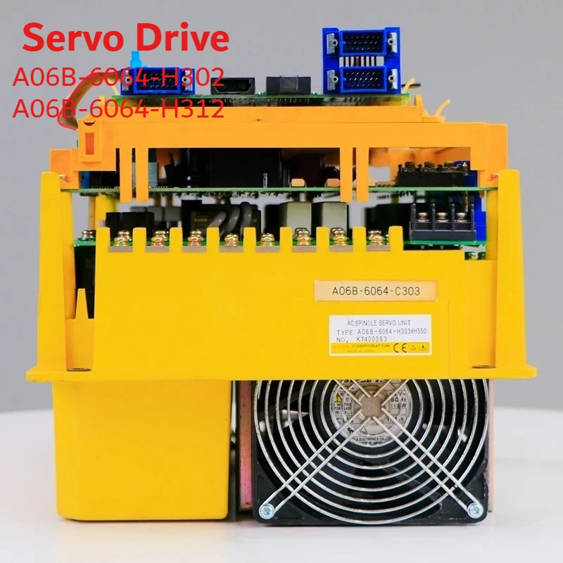 Used A06B-6064-H302 H312#H550 For FANUC A06B-6064-H302 Servo Drive Servo Amplifier
Used A06B-6064-H302 H312#H550 For FANUC A06B-6064-H302 Servo Drive Servo Amplifier
