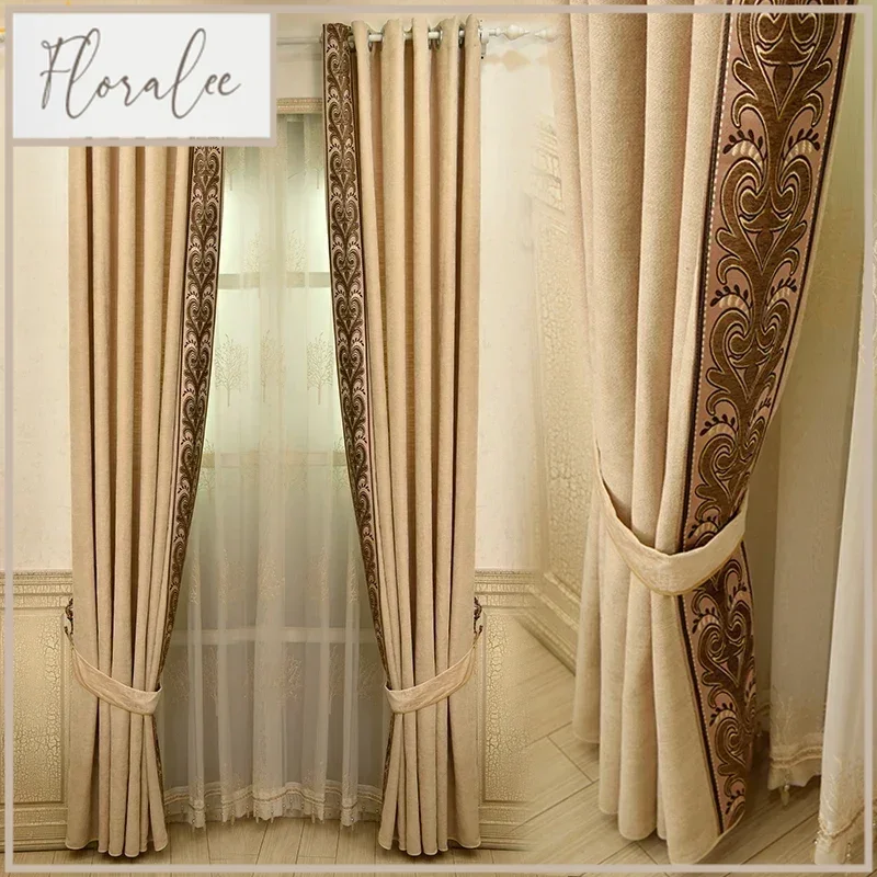 Simple And Modern British Style Elegant And Versatile Countryside Shading Floor Curtain Curtains For Living Dining Room Bedroom
Simple And Modern British Style Elegant And Versatile Countryside Shading Floor Curtain Curtains For Living Dining Room Bedroom