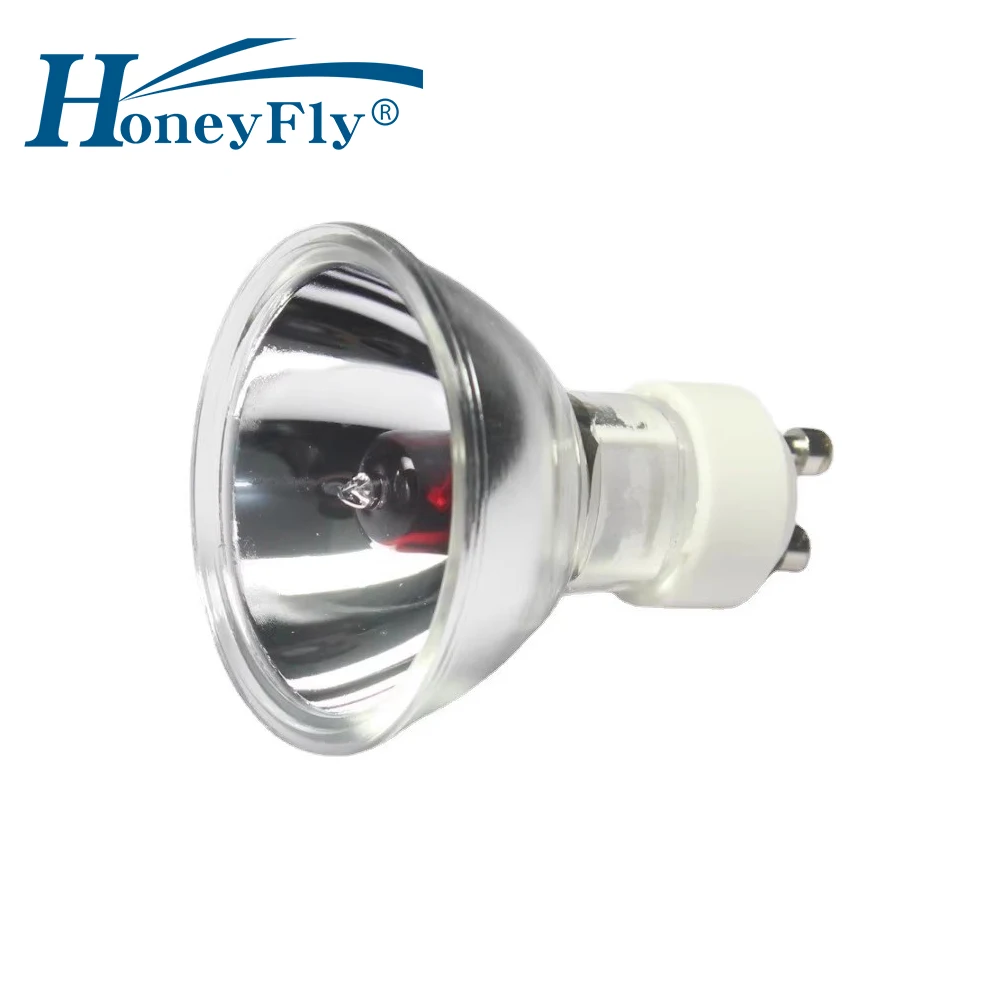 HoneyFly Red Light Halogen Lamp 24V 50W GU10 Dimmable Bohm Polarized Red Bulb Spot Light Quartz MS-F-1 KHC-H-I
HoneyFly Red Light Halogen Lamp 24V 50W GU10 Dimmable Bohm Polarized Red Bulb Spot Light Quartz MS-F-1 KHC-H-I