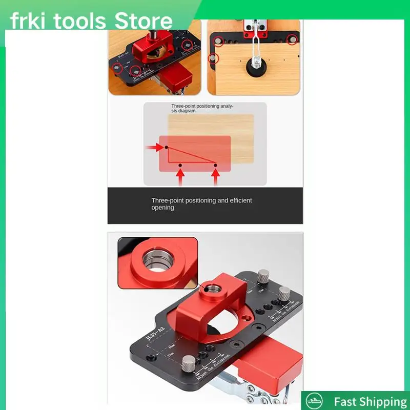 Woodworking 35MM Hinge Hole Opener Cabinet Door Aircraft Hinge Positioner Auxiliary Tool Hole Distance Adjustable-A79G
Woodworking 35MM Hinge Hole Opener Cabinet Door Aircraft Hinge Positioner Auxiliary Tool Hole Distance Adjustable-A79G