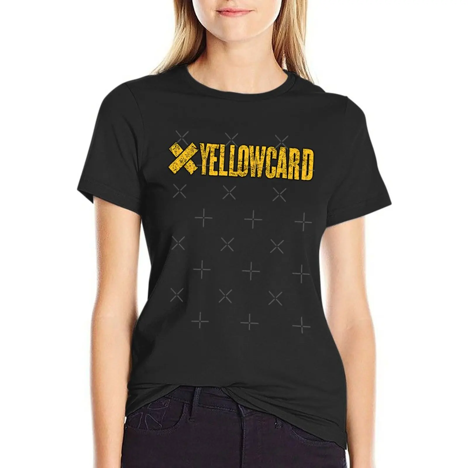 Yellowcard T-Shirt graphics summer top customs design your own cat shirts for Women
Yellowcard T-Shirt graphics summer top customs design your own cat shirts for Women