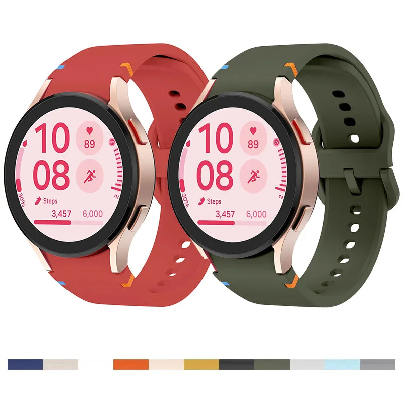 Ремешок силиконовый 20 мм для Samsung Galaxy Watch 7 FE 6 4 5 Pro 44 мм 44 мм 44 мм/Classic 43 47 мм
Ремешок силиконовый 20 мм для Samsung Galaxy Watch 7 FE 6 4 5 Pro 44 мм 44 мм 44 мм/Classic 43 47 мм
