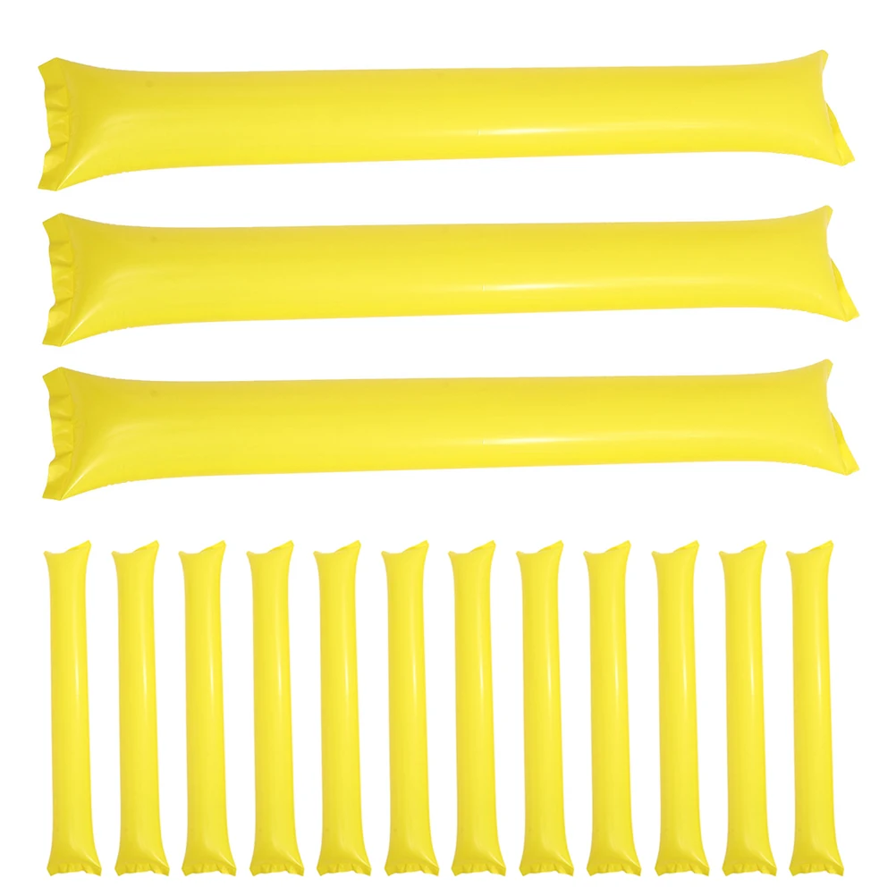 30pcs Inflatable Cheer Sticks Boom Noisemakers Yellow Lightweight Compact Fun Sporting Events Concerts Shows Celebrations PE
30pcs Inflatable Cheer Sticks Boom Noisemakers Yellow Lightweight Compact Fun Sporting Events Concerts Shows Celebrations PE