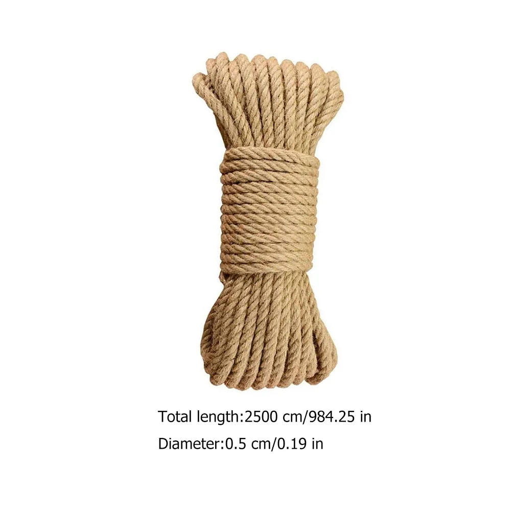 25M Sisal Decor Kitten Scratching Diy Multi-Function Sisal Lamp Decorative Cat Playing Rope Rope Decor For Pet Cat Scratching
25M Sisal Decor Kitten Scratching Diy Multi-Function Sisal Lamp Decorative Cat Playing Rope Rope Decor For Pet Cat Scratching