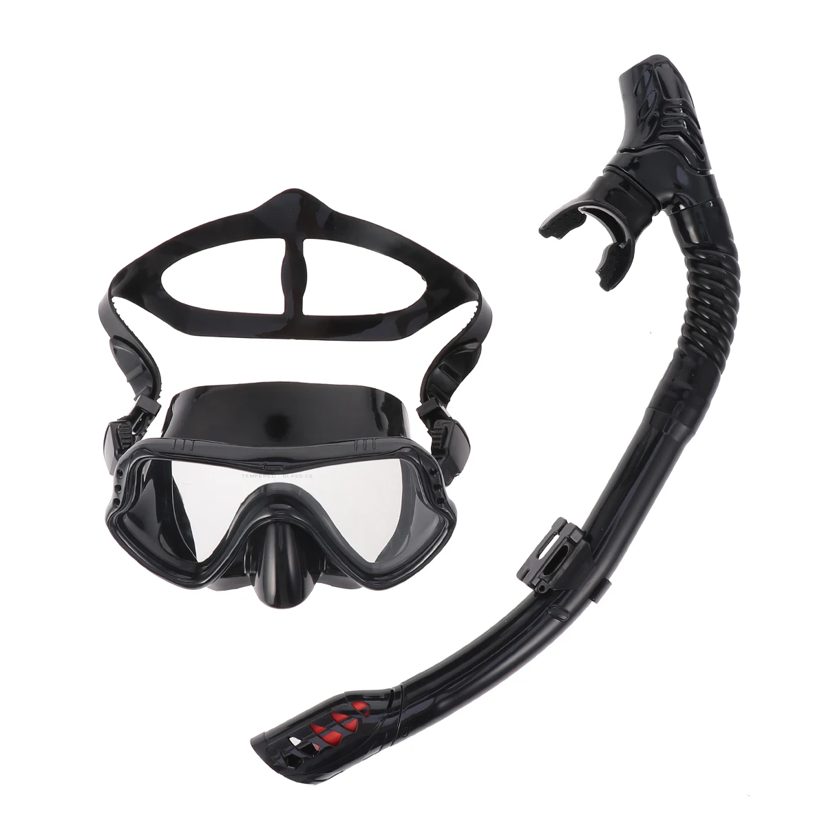 Face Mask Snorkeling Set Silicone Dive Masks Breathing Tube Full Black Equipment and Women 
Face Mask Snorkeling Set Silicone Dive Masks Breathing Tube Full Black Equipment and Women