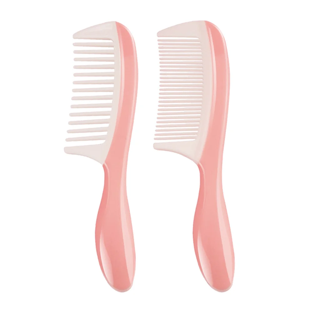 2Pcs Ergonomic Handle Plastic Comb Dense Teeth for Reducing Breakage Straightening Styling Salon Quality Wide Dense Teeth Comb
2Pcs Ergonomic Handle Plastic Comb Dense Teeth for Reducing Breakage Straightening Styling Salon Quality Wide Dense Teeth Comb