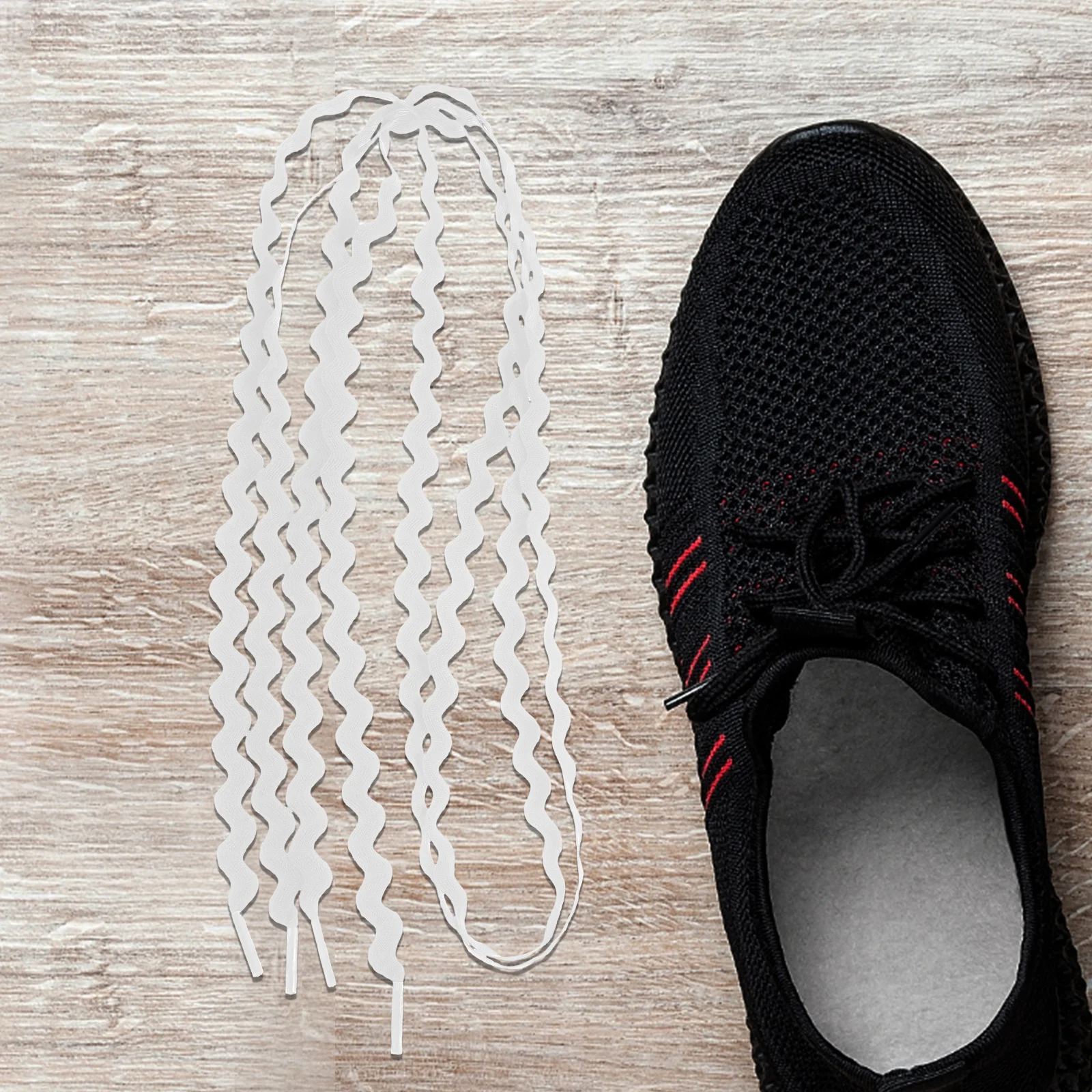1Pairs Wave Pattern Flat Shoe Laces Thick Durable Replacement for Sneakers Boots 120cm Kids Adults Shoes Decoration
1Pairs Wave Pattern Flat Shoe Laces Thick Durable Replacement for Sneakers Boots 120cm Kids Adults Shoes Decoration