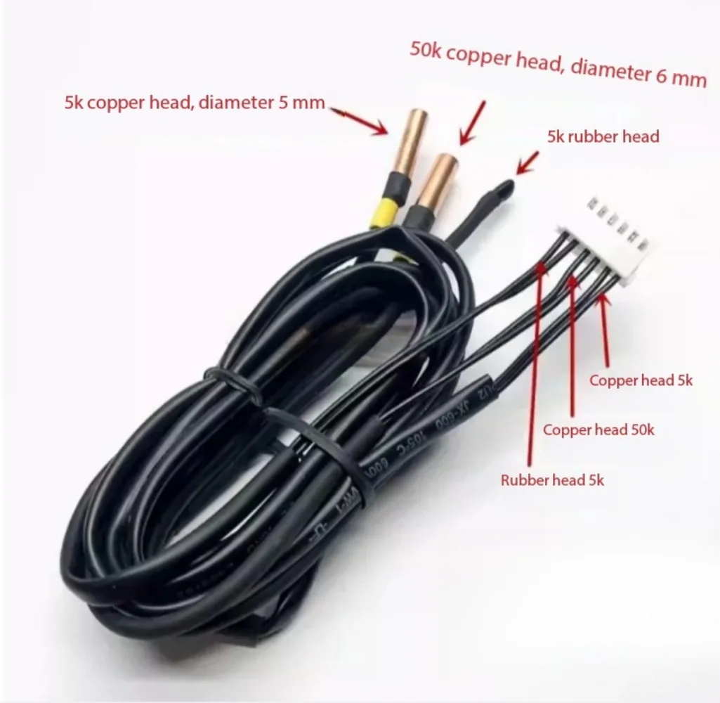 1Pcs for Mitsubishi inverter air conditioner outdoor unit temperature sensor 5K+5K+50K
1Pcs for Mitsubishi inverter air conditioner outdoor unit temperature sensor 5K+5K+50K