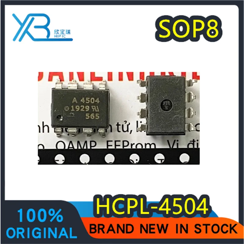 (10/50 pieces) HCPL-4504 SOP-8 SMD A4504 A4504V New Original High-Speed Optocoupler In Stock Fast Shipping
(10/50 pieces) HCPL-4504 SOP-8 SMD A4504 A4504V New Original High-Speed Optocoupler In Stock Fast Shipping