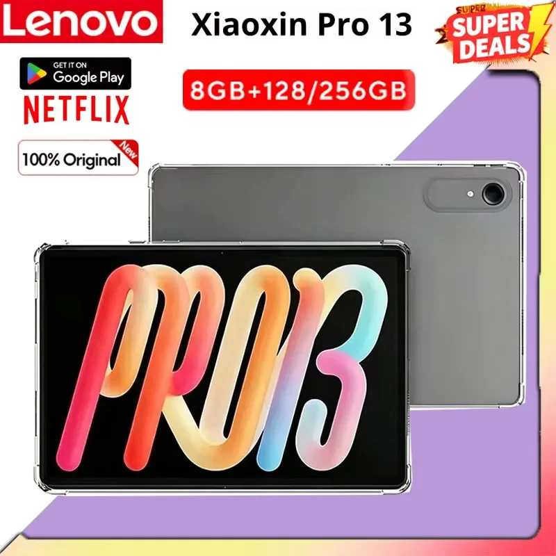 Lenovo Xiaoxin pro 13 AI Tablet 13'' 3.5K 144Hz Display 10200mAh Snapdragon 8s Gen 4 CPU WiFi 7 Original CN Version Tablet PC
Lenovo Xiaoxin pro 13 AI Tablet 13'' 3.5K 144Hz Display 10200mAh Snapdragon 8s Gen 4 CPU WiFi 7 Original CN Version Tablet PC