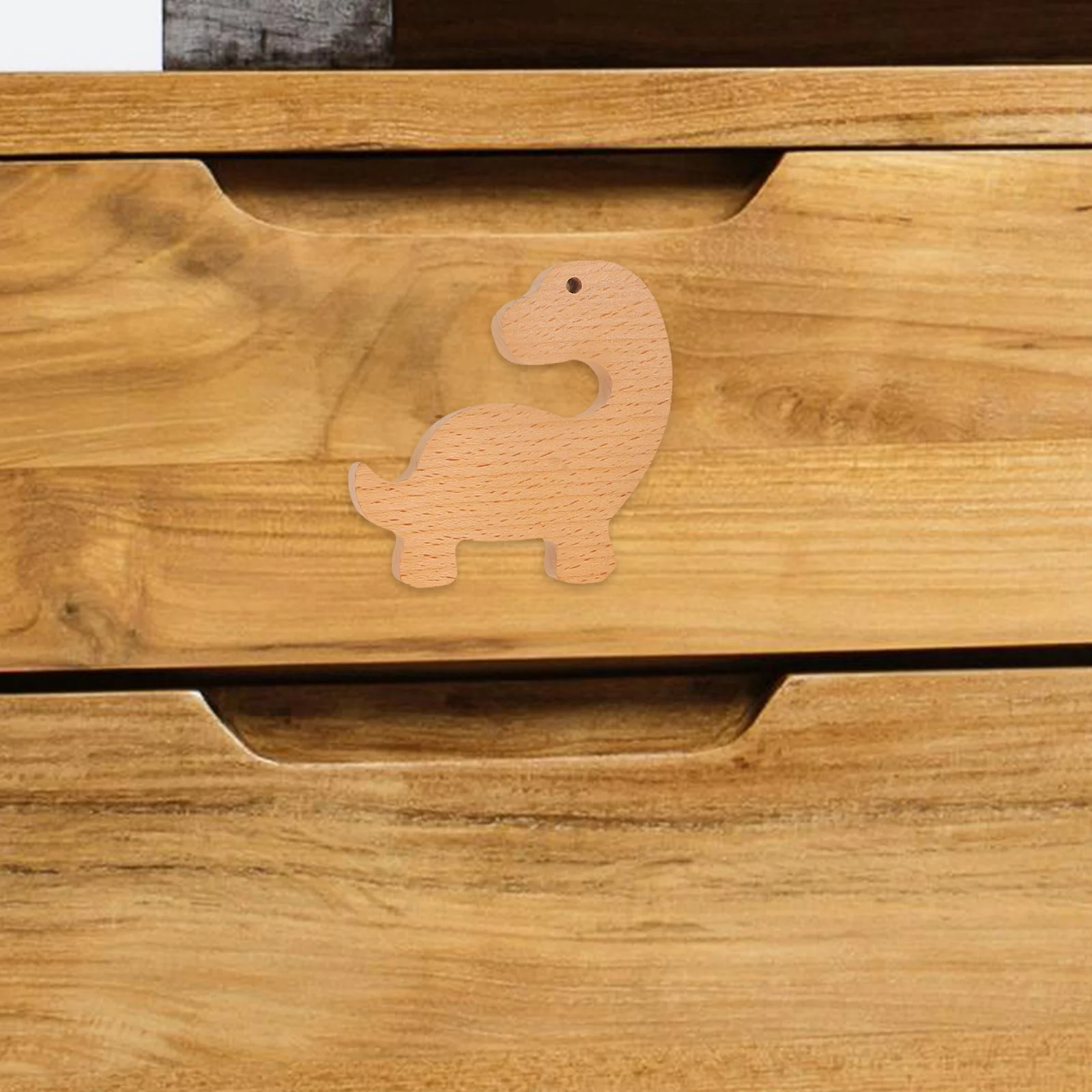 6 Set Wooden Dinosaur Knob s' Room Knobs Cute Drawer Pulls Inflatable with Screws for Dresser Beech Animal
6 Set Wooden Dinosaur Knob s' Room Knobs Cute Drawer Pulls Inflatable with Screws for Dresser Beech Animal