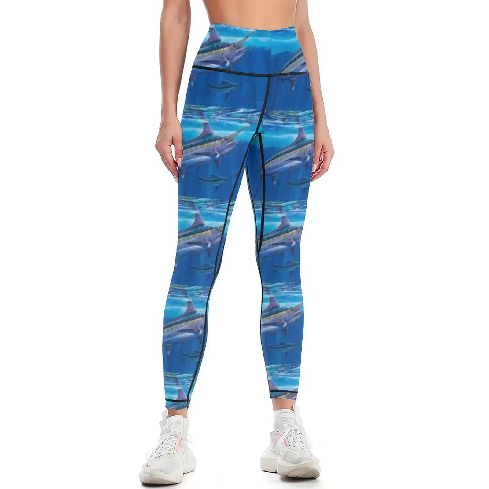 Blue Marlin Bite Leggings for physical joggers for fitness set gym high waist Womens Leggings
Blue Marlin Bite Leggings for physical joggers for fitness set gym high waist Womens Leggings
