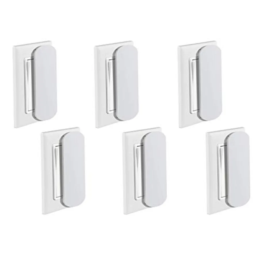 Magnetic Switch and Outlet Cover Light Switch Guards for Flat Modern Switches Toggle Switches, for Sabbath, Home and Office 6 P
Magnetic Switch and Outlet Cover Light Switch Guards for Flat Modern Switches Toggle Switches, for Sabbath, Home and Office 6 P