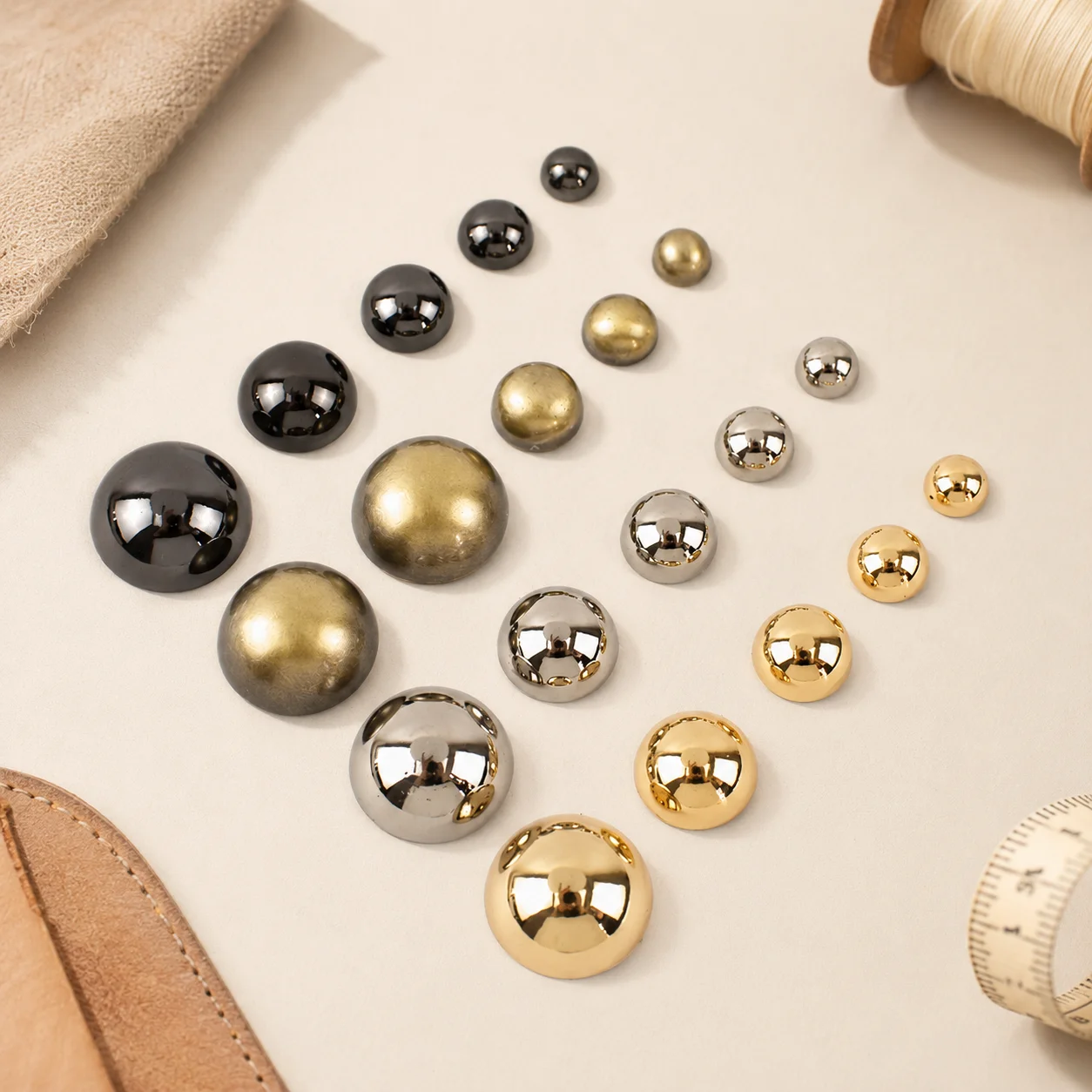 10/20/30Pcs 8-20mm Metal Round Rivet Button Buckle Plated Shank Fastener for Handbag Clothing Leather Craft Sewing Decor Parts
10/20/30Pcs 8-20mm Metal Round Rivet Button Buckle Plated Shank Fastener for Handbag Clothing Leather Craft Sewing Decor Parts