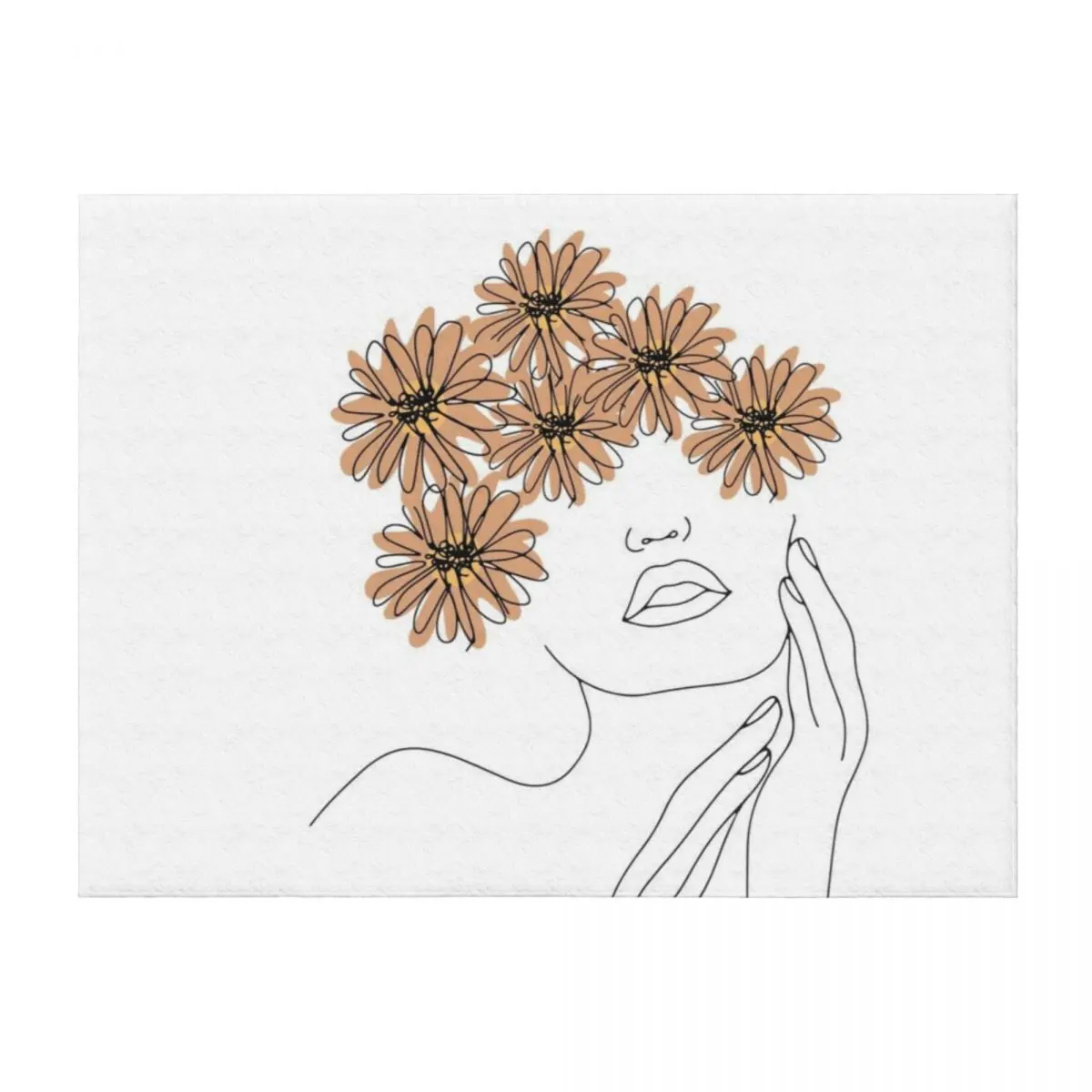 Woman With Flowers Minimal Line Art Throw Blanket Blankets Sofas Of Decoration Beautifuls Comforter funny gift Blankets
Woman With Flowers Minimal Line Art Throw Blanket Blankets Sofas Of Decoration Beautifuls Comforter funny gift Blankets